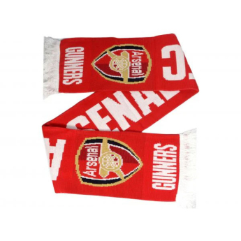 FC Arsenal zimní šála gunners red