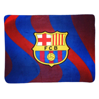 FC Barcelona fleecová deka Swirl