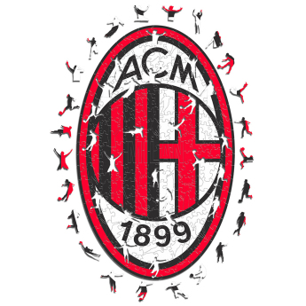 AC Milan dřevěné puzzle Crest 150 pcs