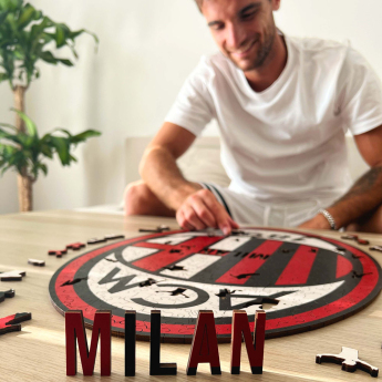 AC Milan dřevěné puzzle Crest 150 pcs