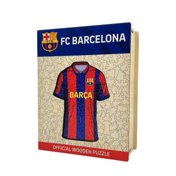 FC Barcelona dřevěné puzzle Jersey 500 pcs