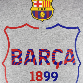 FC Barcelona pánské tričko Biescut grey