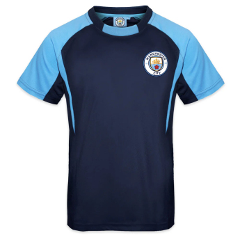 Manchester City dětský fotbalový dres Navy Haaland