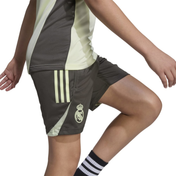 Real Madrid dětské tréninkové trenýrky grey