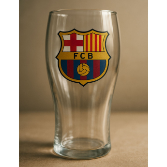 FC Barcelona sklenice Pinta Cerveza