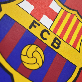 FC Barcelona pánská mikina s kapucí Bandera grey