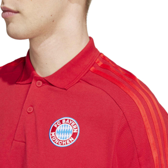 Bayern Mnichov pánské polo tričko DNA red