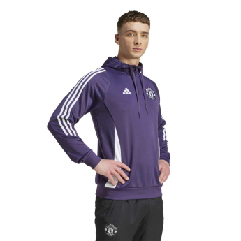 Manchester United pánská mikina s kapucí Track purple