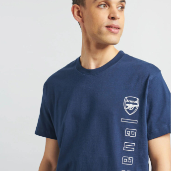 FC Arsenal pánské tričko Text navy