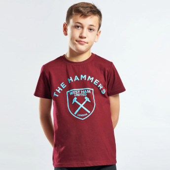 West Ham United dětské tričko Graphic claret