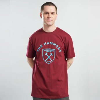 West Ham United pánské tričko Graphic claret