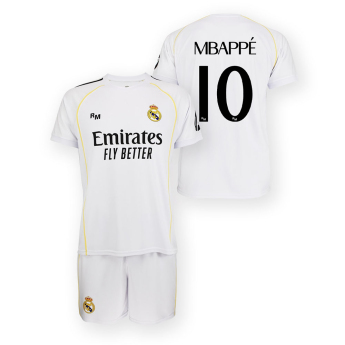 Real Madrid dětský set replica 25/26 Home Mbappe