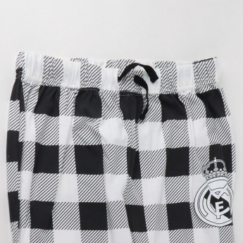 Real Madrid pánské pyžamo Long white