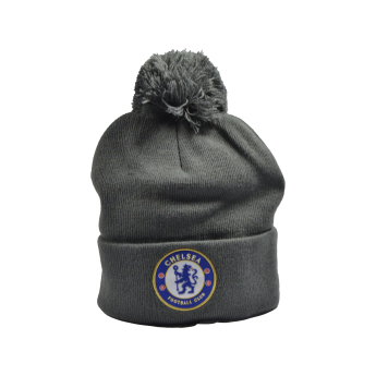 FC Chelsea zimní čepice Bobble grey
