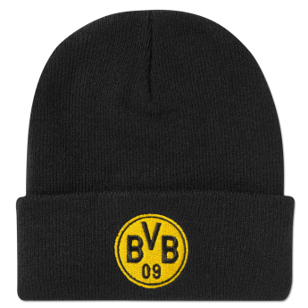 Borussia Dortmund dětská zimní čepice Logo black