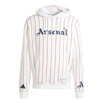 FC Arsenal pánská mikina s kapucí US Pack white