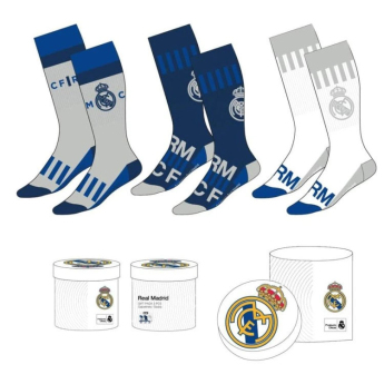 Real Madrid ponožky 3pack SIZE 38–45