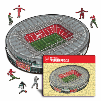 FC Arsenal dřevěné puzzle Emirates Stadium 150 pcs