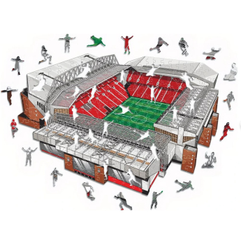FC Liverpool dřevěné puzzle Anfield 500 pcs