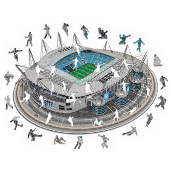 Manchester City dřevěné puzzle Etihad Stadium 150 pcs