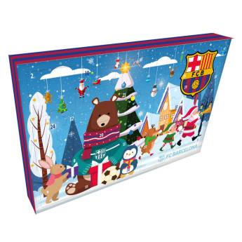 FC Barcelona adventní kalendář Christmas