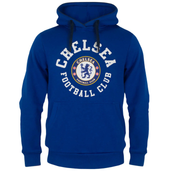 FC Chelsea pánská mikina s kapucí Graphic royal