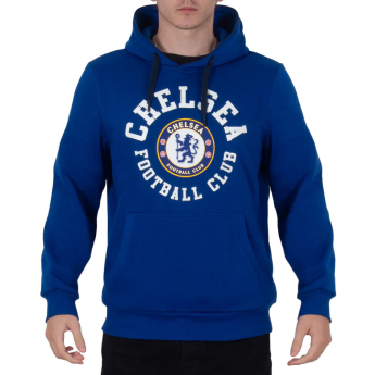 FC Chelsea pánská mikina s kapucí Graphic royal