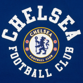 FC Chelsea pánská mikina s kapucí Graphic royal