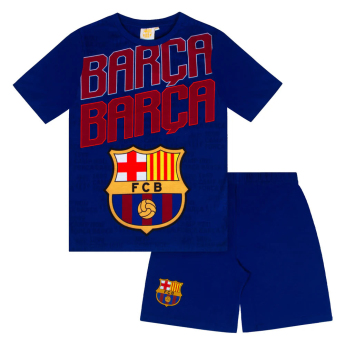 FC Barcelona dětské pyžamo Short reflex