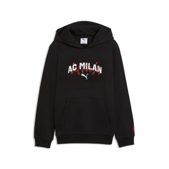 AC Milan dětská mikina s kapucí Culture black