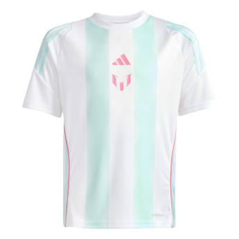 Lionel Messi dětský fotbalový dres MESSI Stripe white