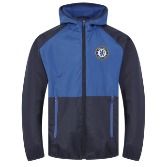 FC Chelsea pánská bunda s kapucí shower navy royal