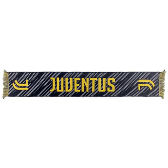 Juventus Turín zimní šála Text yellow