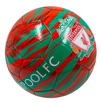 FC Liverpool fotbalový míč Crest turquoise