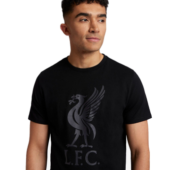 FC Liverpool pánské tričko Liverbird black
