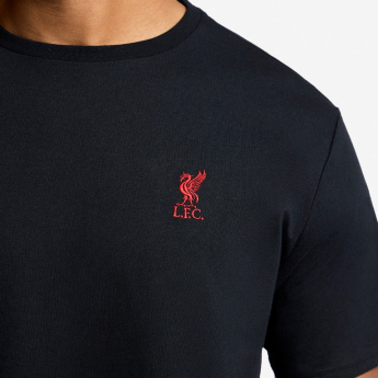FC Liverpool pánské tričko Embroidered black