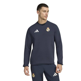 Real Madrid pánská mikina Tiro Travel navy