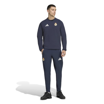 Real Madrid pánská mikina Tiro Travel navy