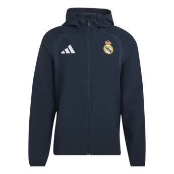 Real Madrid pánská bunda Wind Tiro Travel navy