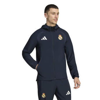 Real Madrid pánská bunda Wind Tiro Travel navy