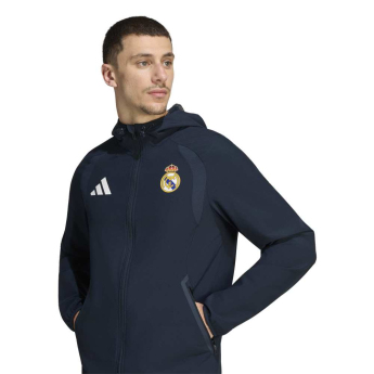 Real Madrid pánská bunda Wind Tiro Travel navy