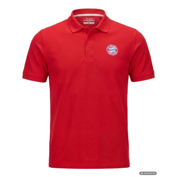 Bayern Mnichov pánské polo tričko Essentials red