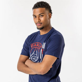 Paris Saint Germain pánské tričko big logo navy