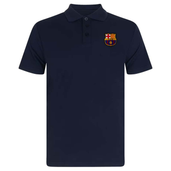 FC Barcelona pánské polo tričko Crest navy