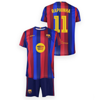 FC Barcelona dětský set replika26/27 Home Raphinha
