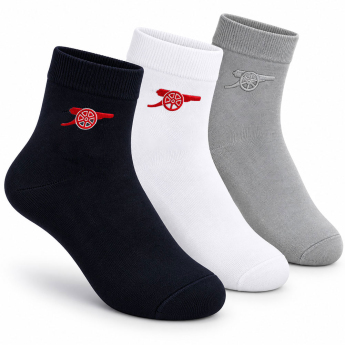 FC Arsenal ponožky 3pack Ankle