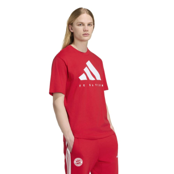 Bayern Mnichov pánské tričko DNA Graphic red