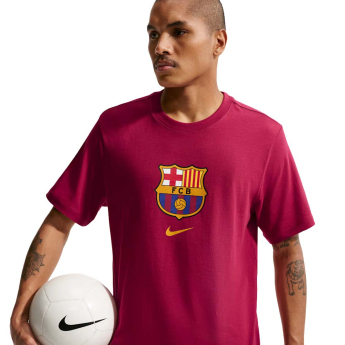FC Barcelona pánské tričko Club Crest red