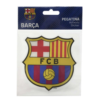 Samolepka se znakem BARCELONA FC 10 × 10 cm
