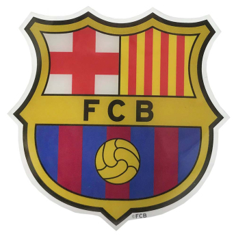 Samolepka se znakem BARCELONA FC 10 × 10 cm